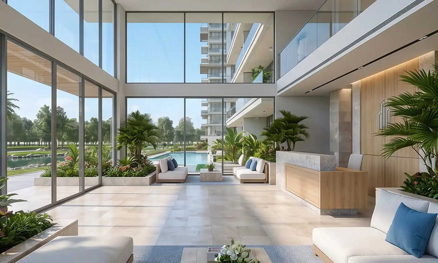 Global Riverfront Koregaon Park Annexe - Tower Entrance Lobby