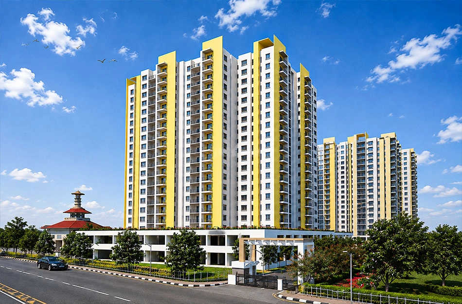 DRA Eden Park Siruseri - Elevation