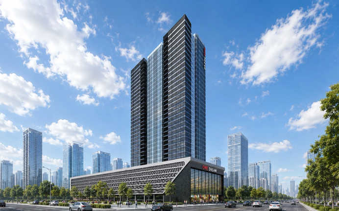 Dream One Nerul - Elevation