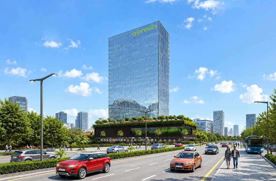 Greenscape Cyber Works Mahape - Elevation 2