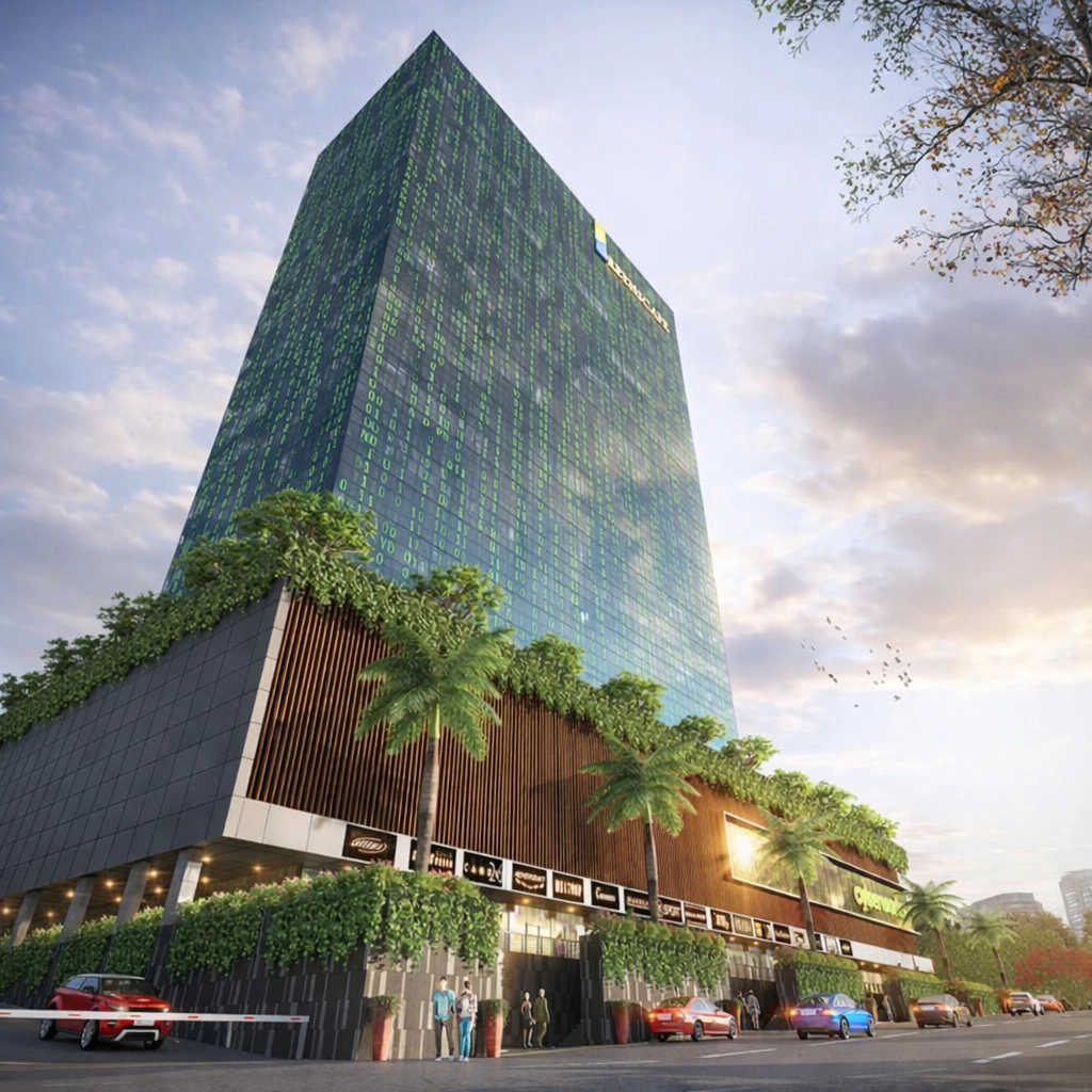 Greenscape Cyber Works Mahape - Elevation 3