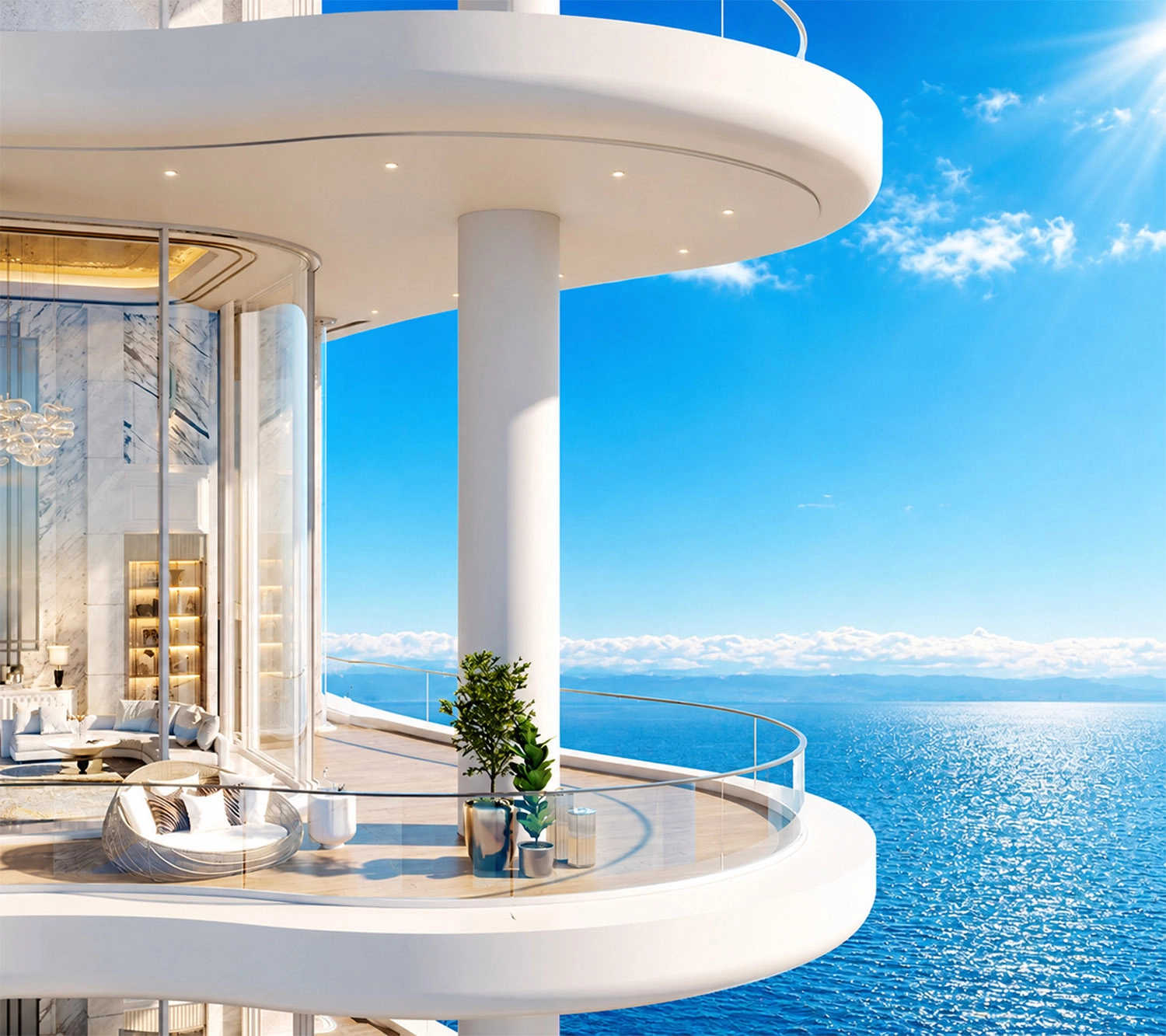 Lodha Sea Face Worli - Outdoorameneties