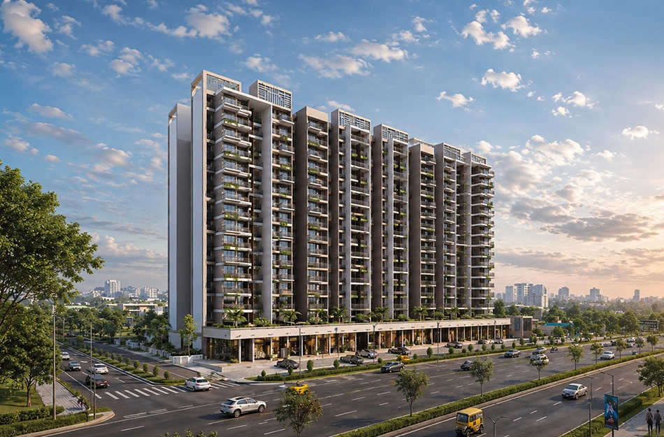 Greenscape Eternia Kalamboli - Elevation