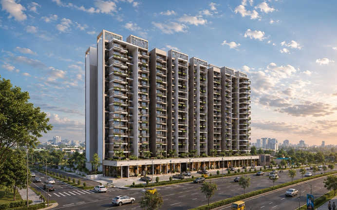 Greenscape Eternia Kalamboli - Elevation