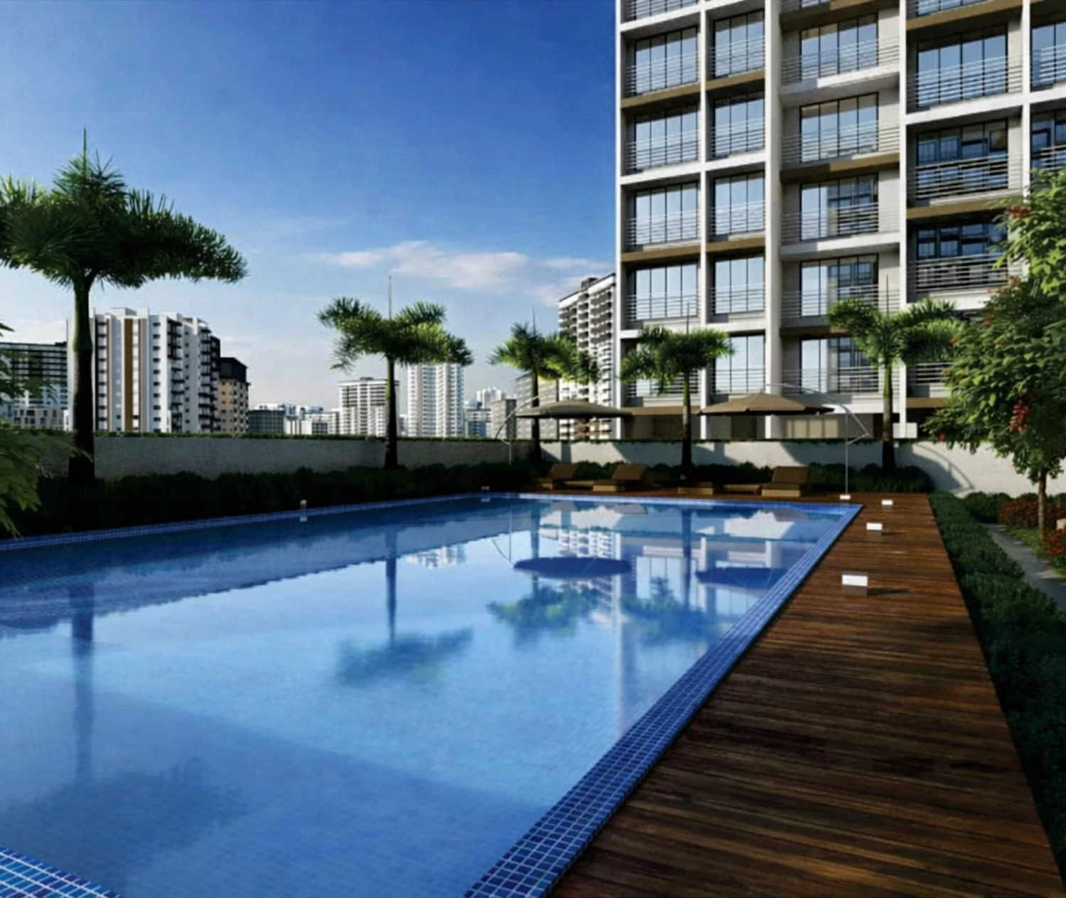 Juhi Niharika Absolute Kharghar - Swimming Pool