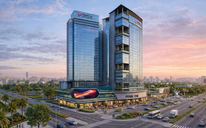 Raheja District Juinagar - Elevation