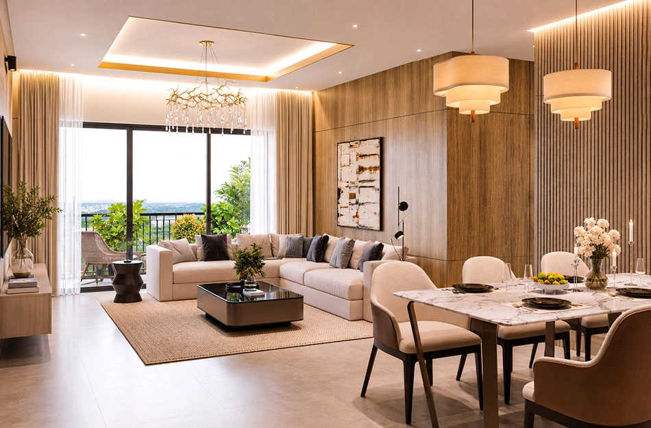 Sobha Aurum Sector 36 - Living Room