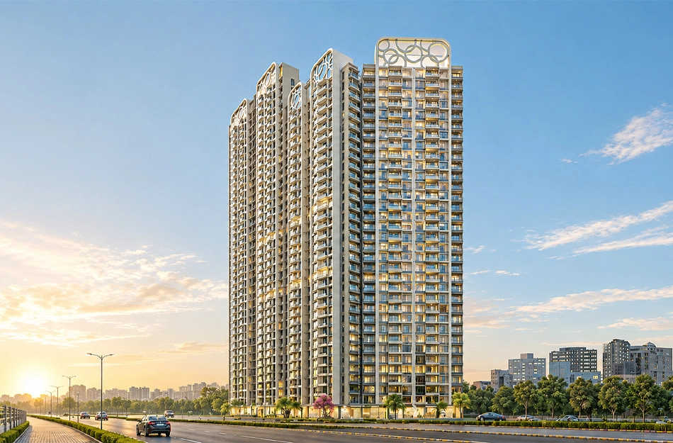 L & T Pearl Mahim - Elevation