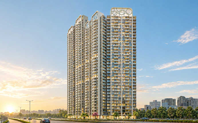 L & T Pearl Mahim - Elevation