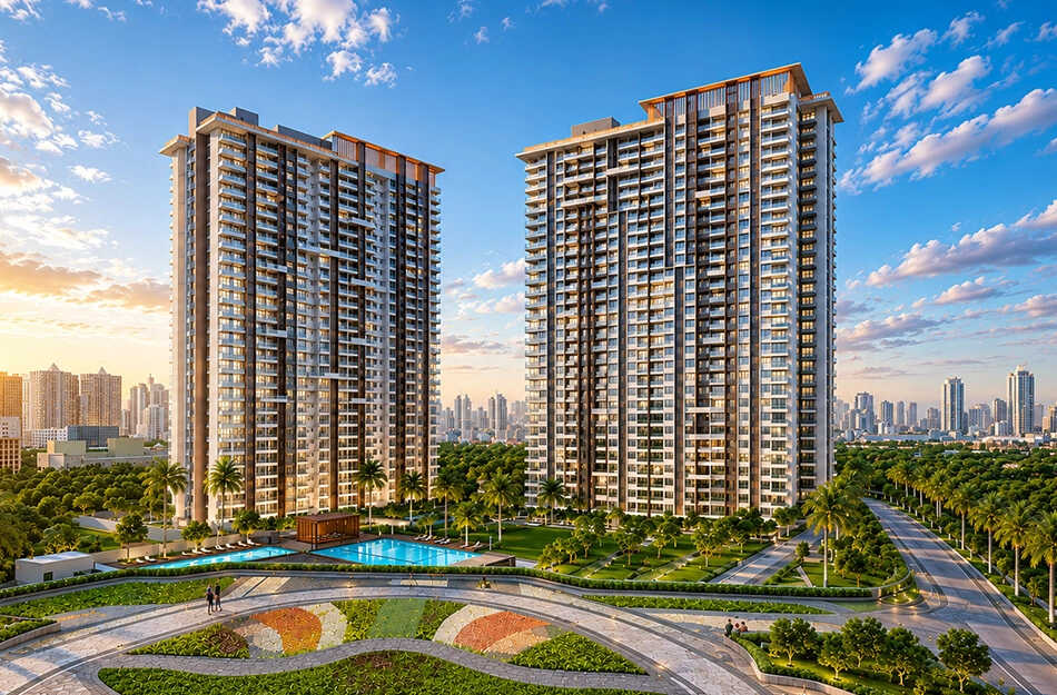 Wadhwa Courtyard Pokhran Road 2 - Elevation