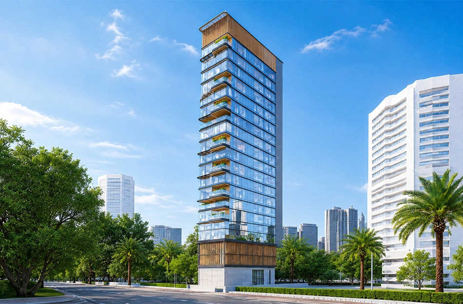 Aurum Seven Walkeshwar - Elevation