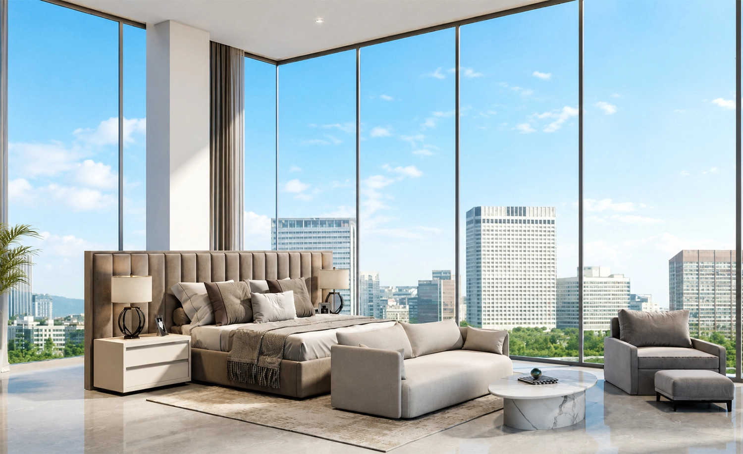 Aurum Seven Walkeshwar - Living Room