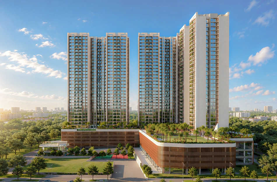 Ajmera One Kalyan Ulhasnagar - Elevation
