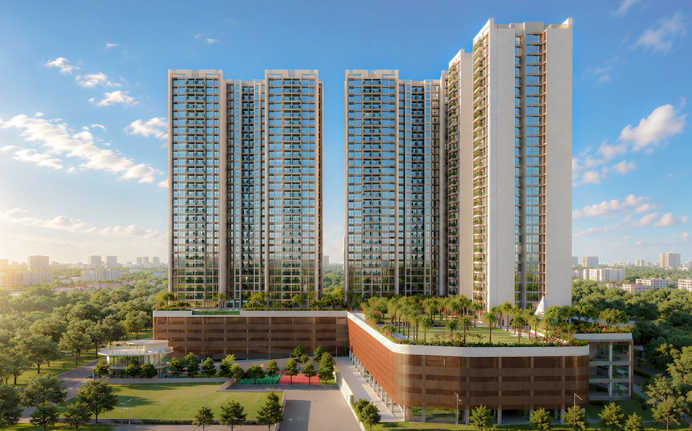 Ajmera One Kalyan Ulhasnagar - Elevation