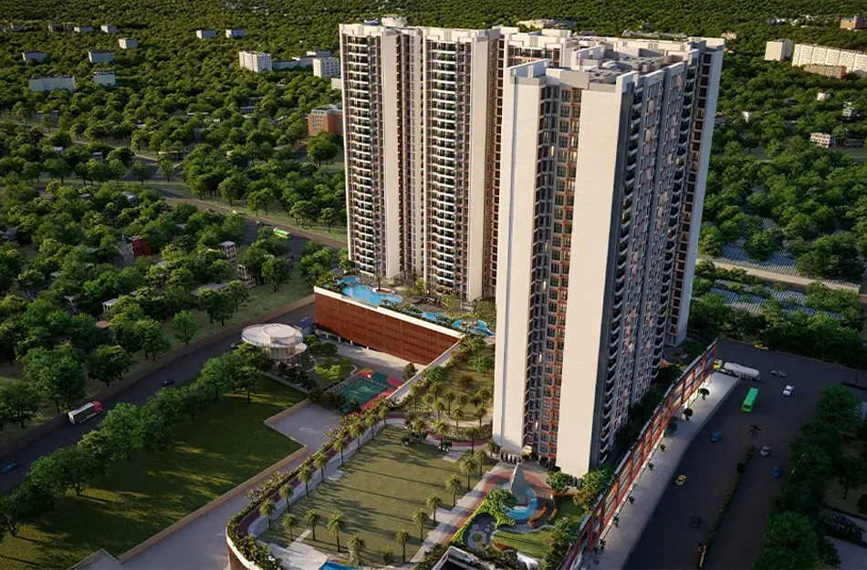 Ajmera One Kalyan Ulhasnagar - Ajmeraonetowerimage 1