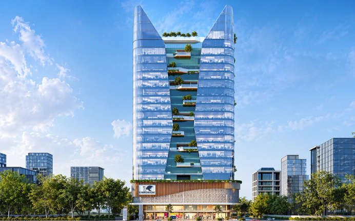 Geeta 24 WallStreet Pimpri Chinchwad - Elevation