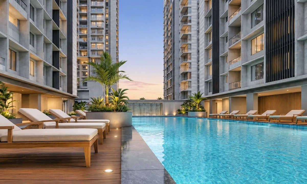 Bhoomi Airavat Borivali - Swimming Pool