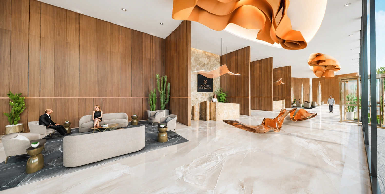 Apex NOVA 10 Elegance Kharghar - Tower Entrance Lobby