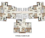 Apex NOVA 10 Elegance Kharghar - Typical Floor Plan