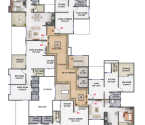Gagan Renaissance Pisoli - Typical Floor Plan