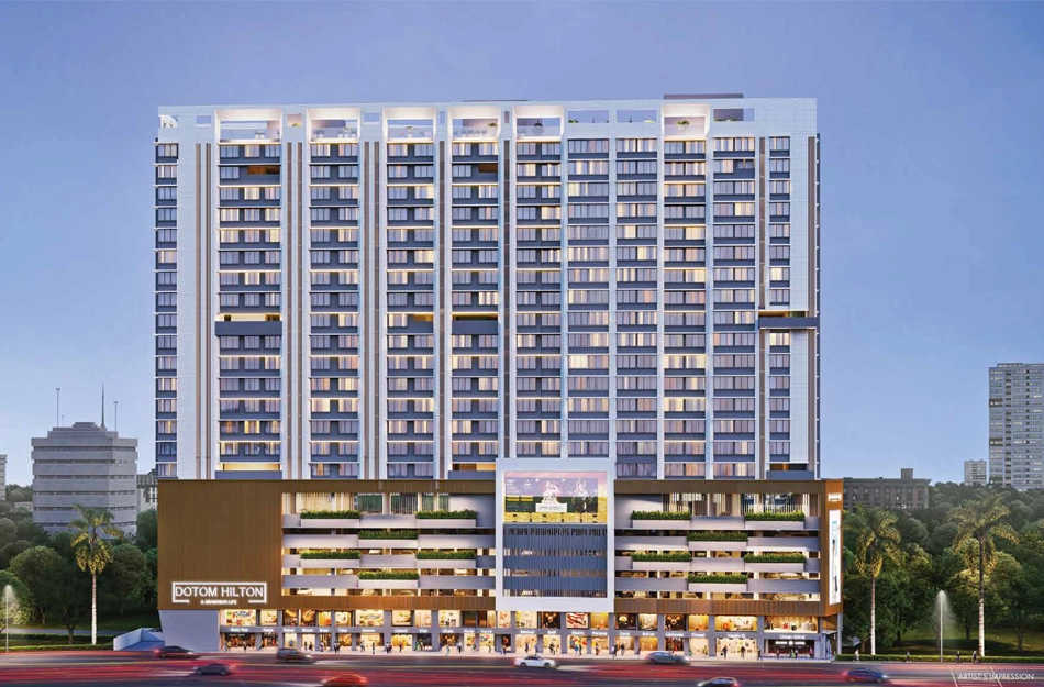 Dotom Hilton Borivali - Elevation