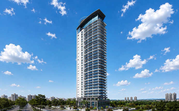 Akshaya Abov Padur - Elevation