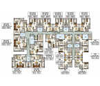 Akshaya Vaan Megam Kelambakkam - Typical Floor Plan