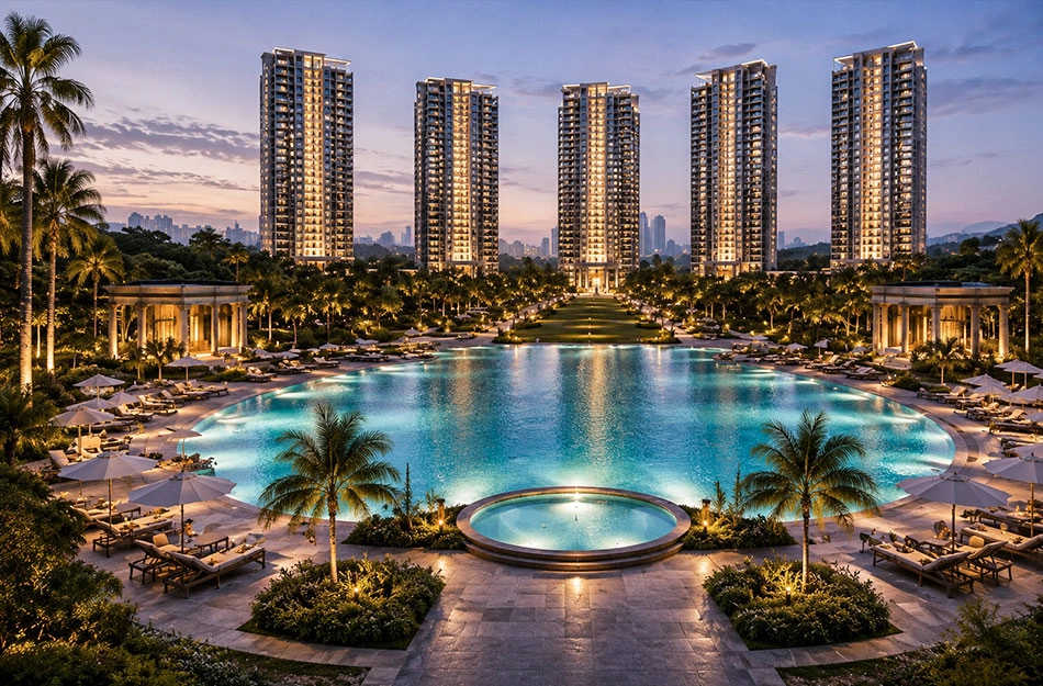 Godrej Samaris Sector 53 - Project Front View