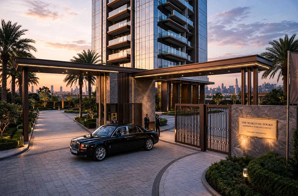 Godrej Samaris Sector 53 - Project Entrance View