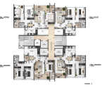 Majestique Evolvus Kharadi - Typical Floor Plan