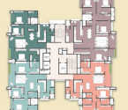 Brigade Insignia Yelahanka - Typical Floor Plan