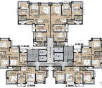 Neelkanth Greens Ghodbunder Road - Typical Floor Plan