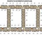 Casagrand FirstCity Perumbakkam - Typical Floor Plan