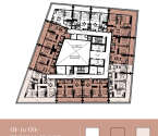Binghatti Pinnacle Al Jaddaf - Typical Floor Plan