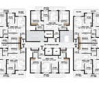 Oro Dynasty Arjunganj - Typical Floor Plan