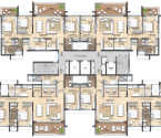 Lodha Haven Choodasandra - Typical Floor Plan