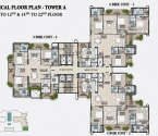 Shalimar Sky Garden Indiranagar - Typical Floor Plan