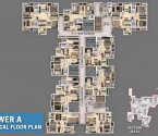 Srijan Optima Rajarhat - Typical Floor Plan