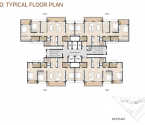 Mahindra Blossoms Whitefield - Typical Floor Plan
