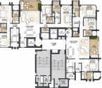 Lodha Vero Matunga - Typical Floor Plan