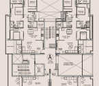 Arvind Skycrest Bannerghatta - Typical Floor Plan