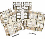 L&T Green Reserve Sector 128 - Typical Floor Plan