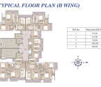 Veena Celestia Borivali - Typical Floor Plan