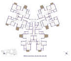 Purva Park Hill Mallasandra - Typical Floor Plan