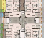 Purti Tatsam Rajarhat - Typical Floor Plan