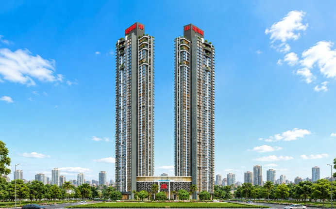 Raymond The Address By GS Pokhran Road 1 - Elevation