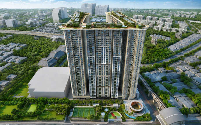 Siddha Great Guarantee Wadala - Elevation
