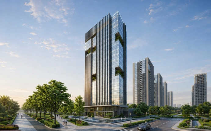 Arihant Concourse Asalpha - Elevation