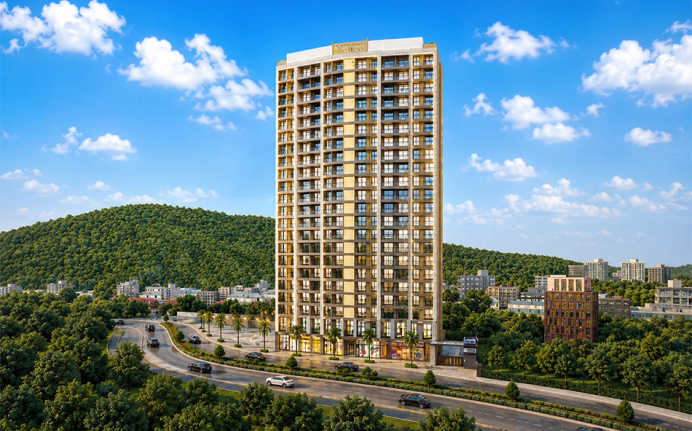 Raunak Serene Pokhran Road 1 - Elevation