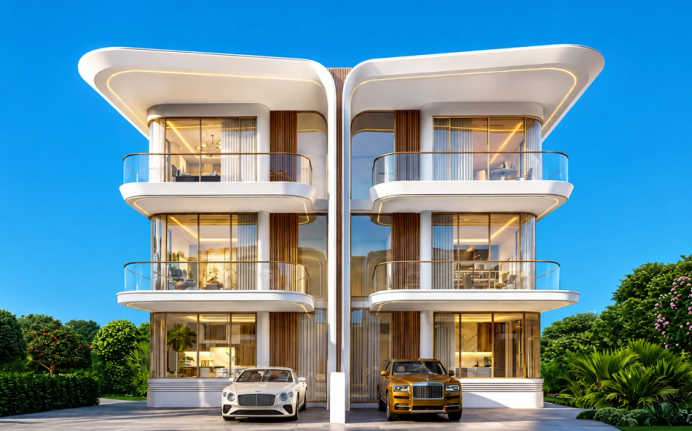 Danube Greenz Dubai Academic City - Elevation